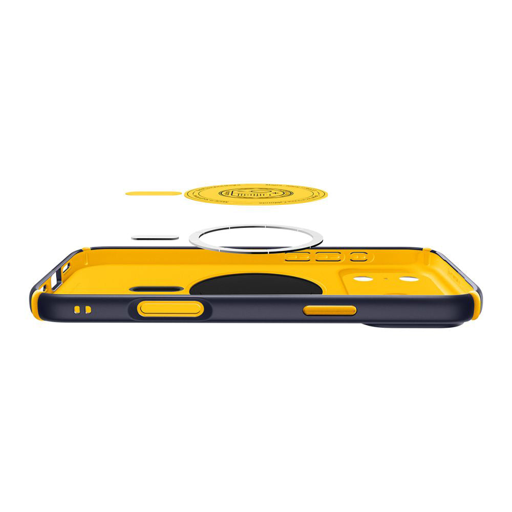 MagSafe hoesje voor Apple iPhone 17 Pro, Spigen, Caseology Nano Pop Hybrid, Paars ACS11149