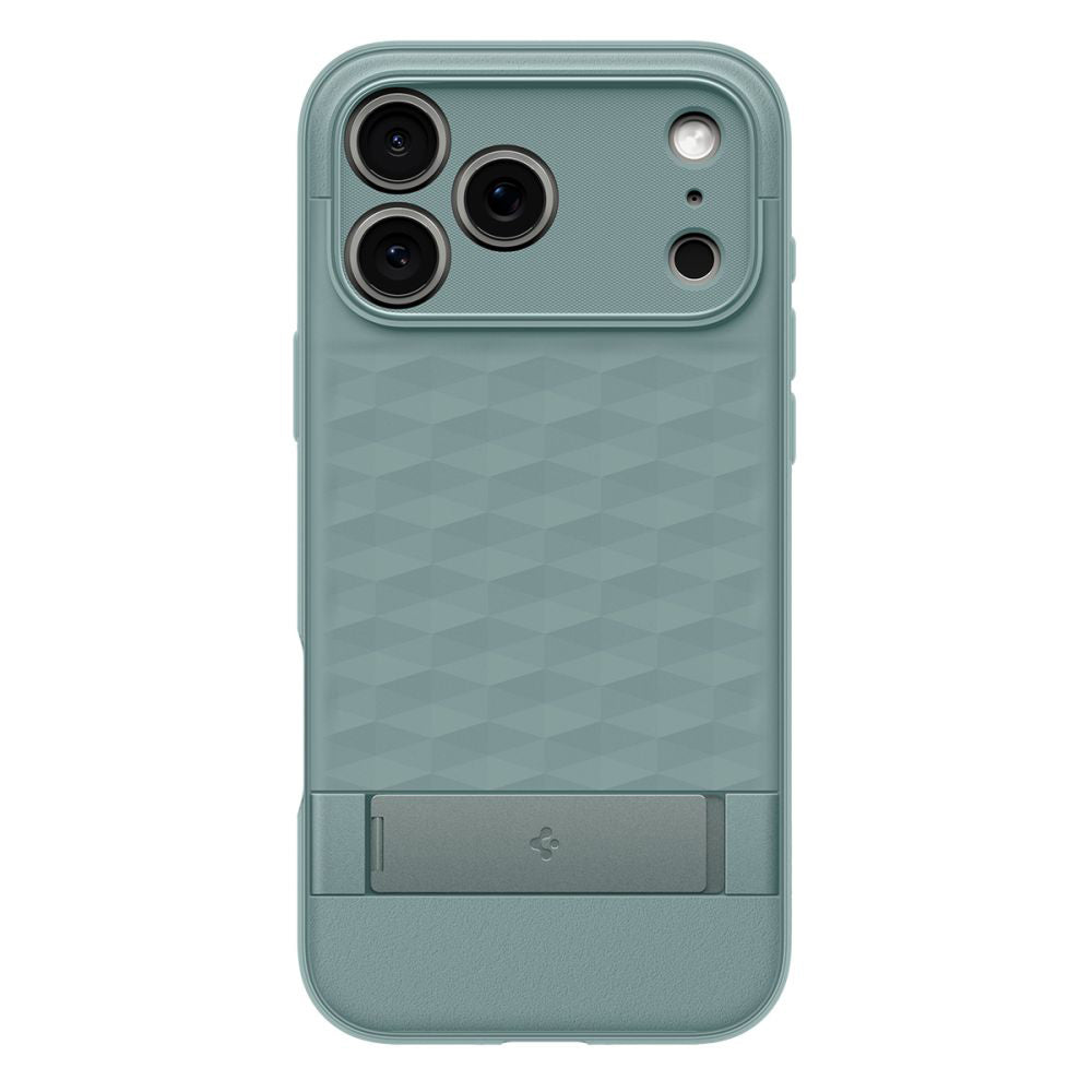 MagSafe hoes voor Apple iPhone 17 Pro, Spigen, Caseology Parallax S, Groen
