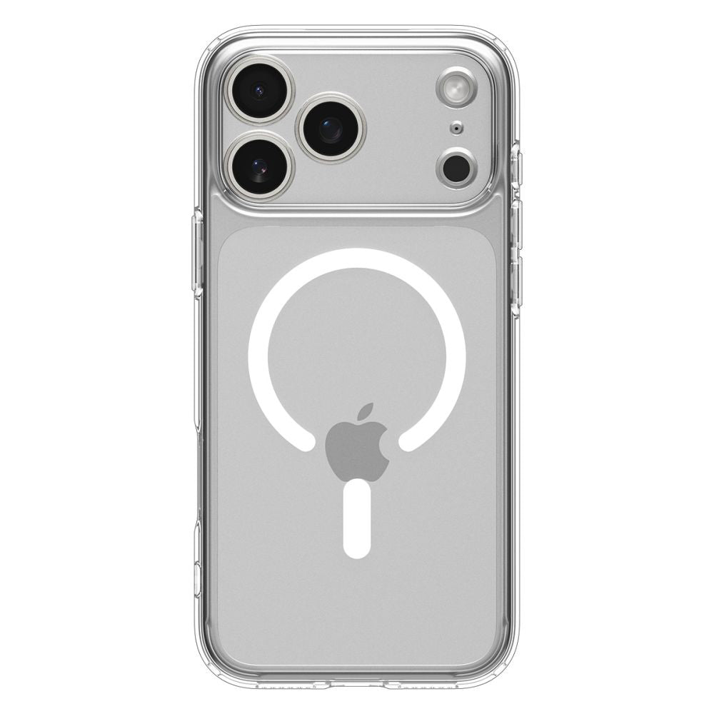 MagSafe hoesje voor Apple iPhone 17 Pro, Spigen, Ultra Hybrid, Wit ACS10346
