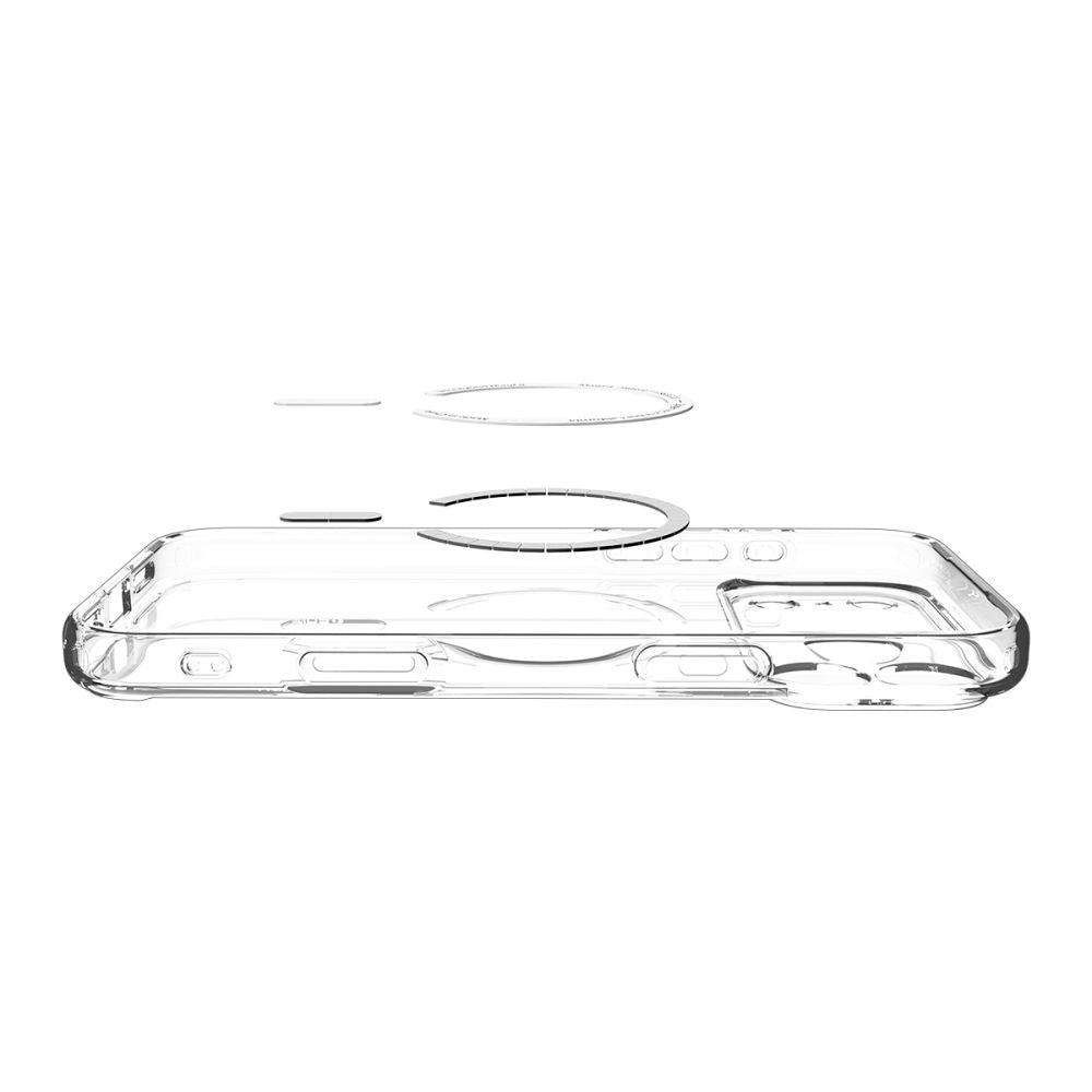 MagSafe hoesje voor Apple iPhone 17 Pro, Spigen, Ultra Hybrid, Wit ACS10346