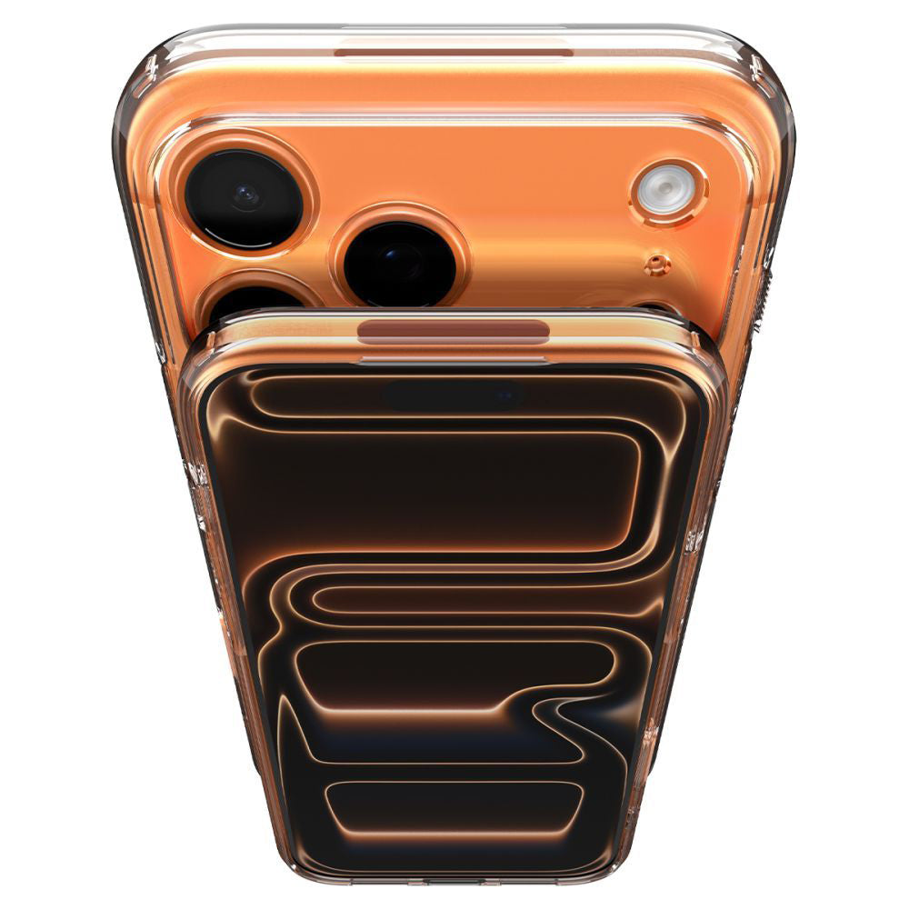 MagSafe hoesje voor Apple iPhone 17 Pro, Spigen, Ultra Hybrid T, Oranje ACS10477