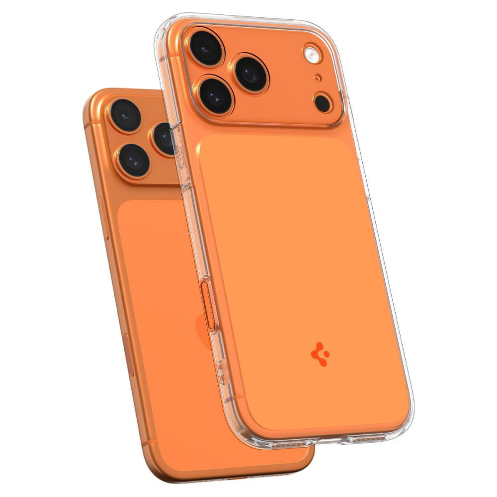 MagSafe hoesje voor Apple iPhone 17 Pro, Spigen, Ultra Hybrid T, Oranje ACS10477