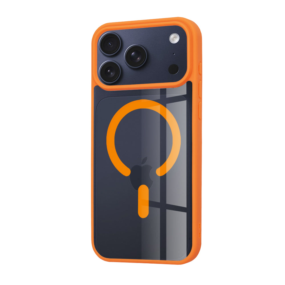 MagSafe hoesje voor Apple iPhone 17 Pro, Techsuit, Pro, Oranje