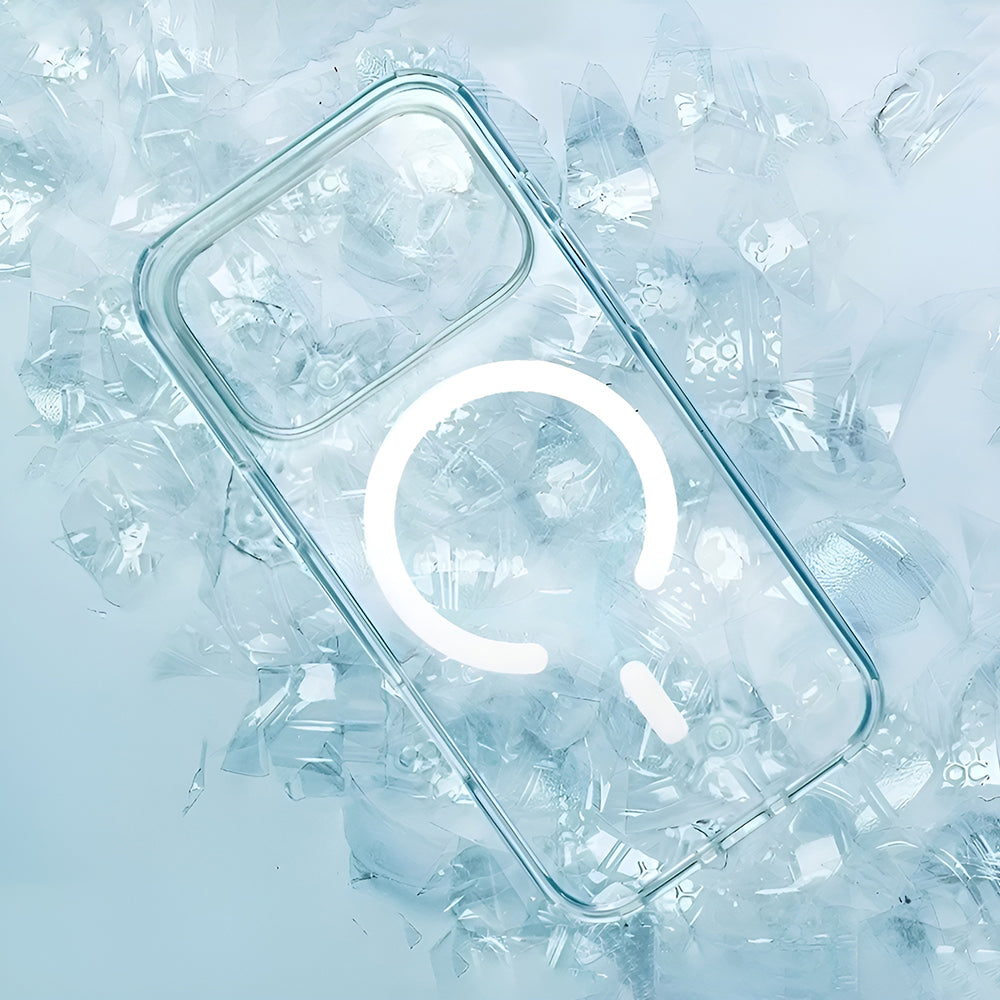 MagSafe hoesje voor Apple iPhone 17 Pro, UNIQ, Clario MagClick, Oranje