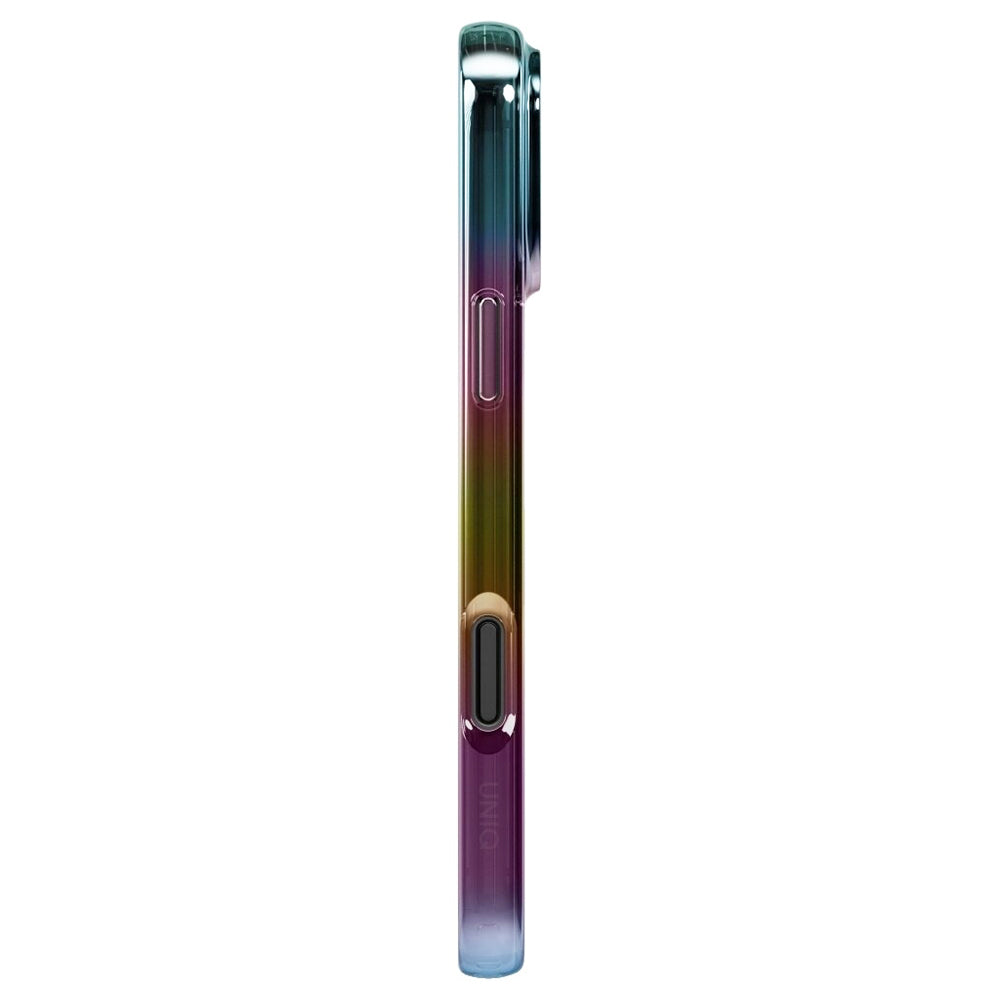 MagSafe hoesje voor Apple iPhone 17 Pro, UNIQ, Iridescia MagClick, Aurora