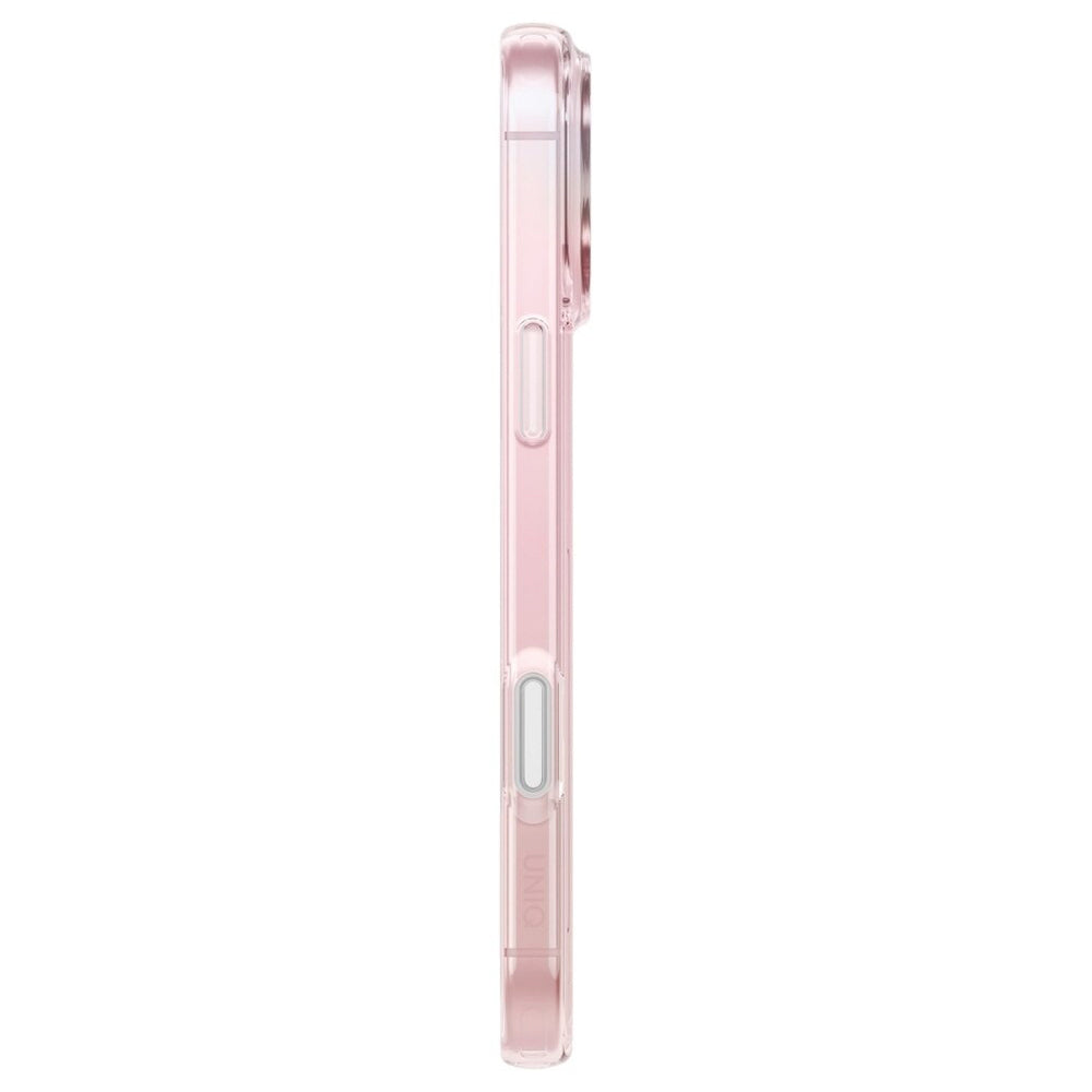 MagSafe hoesje voor Apple iPhone 17 Pro, UNIQ, Iridescia MagClick, Pastelblauw