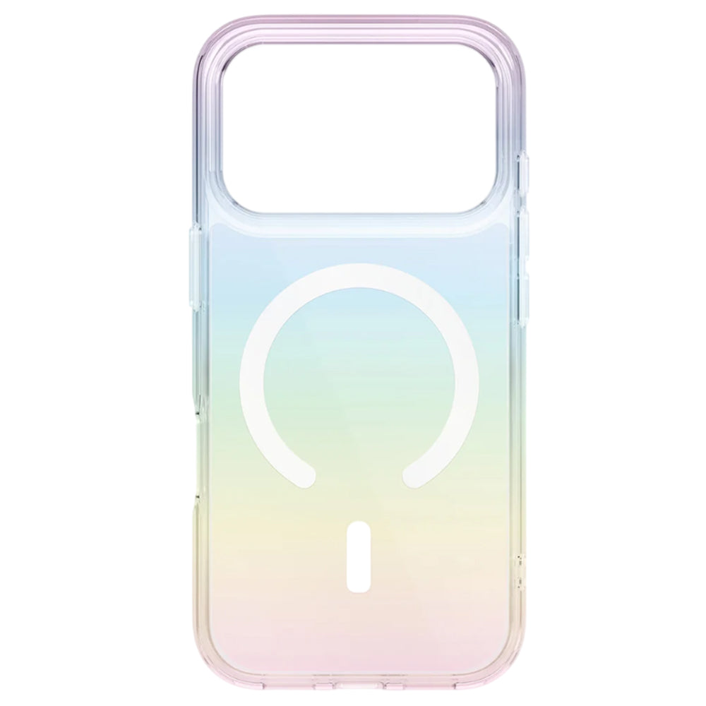 MagSafe hoesje voor Apple iPhone 17 Pro, UNIQ, Iridescia MagClick, Meerkleurig