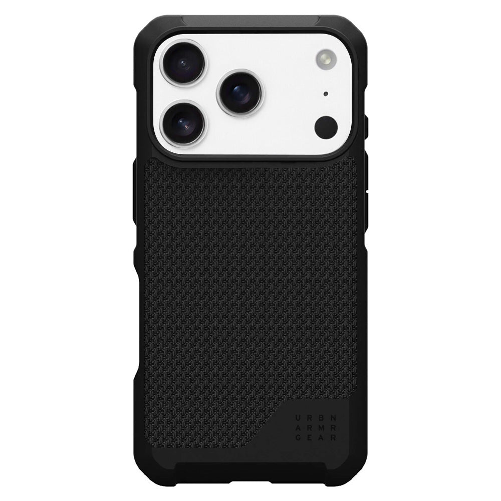 MagSafe Case for Apple iPhone 17 Pro, Urban Armor Gear, Metropolis LT Kevlar, Black