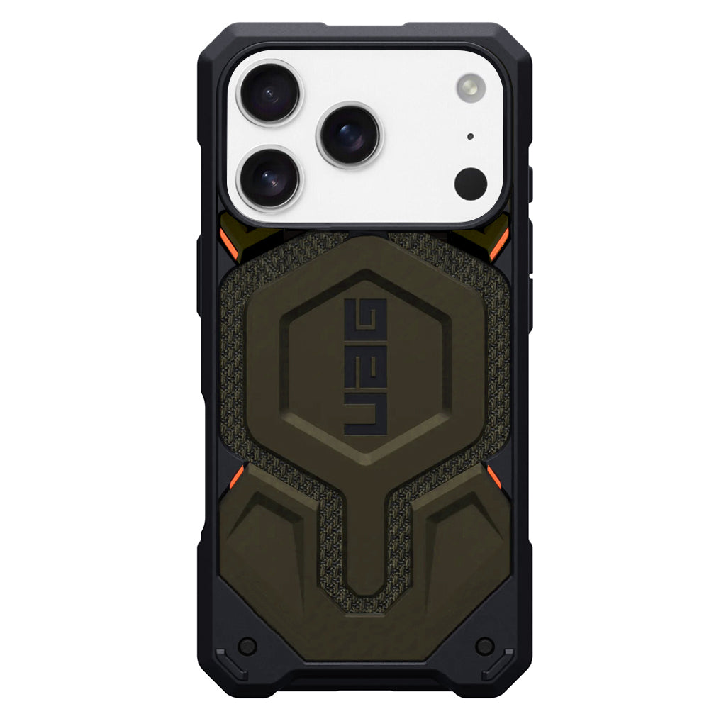MagSafe hoes voor Apple iPhone 17 Pro, Urban Armor Gear, Monarch Pro Kevlar, Groen