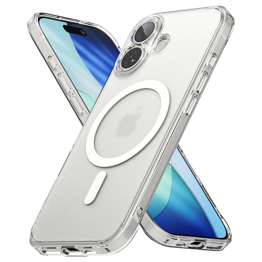 MagSafe hoesje voor Apple iPhone 17, Ringke, Fusion, Mat Transparant
