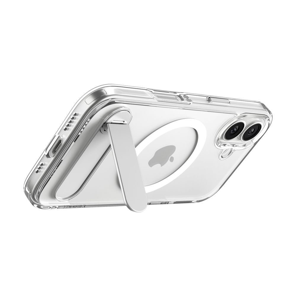 MagSafe hoesje voor Apple iPhone 17, Spigen, Ultra Hybrid S, Transparant ACS09981