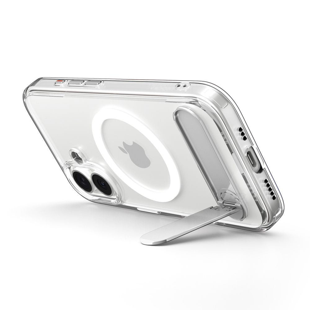 MagSafe hoesje voor Apple iPhone 17, Spigen, Ultra Hybrid S, Transparant ACS09981