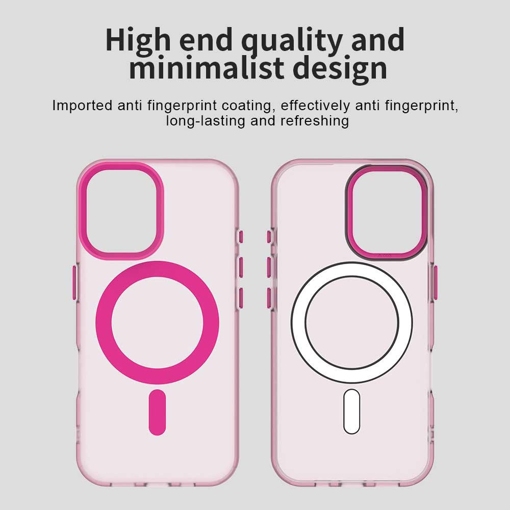 MagSafe hoesje voor Apple iPhone 17, Techsuit, CandyCase, Roze