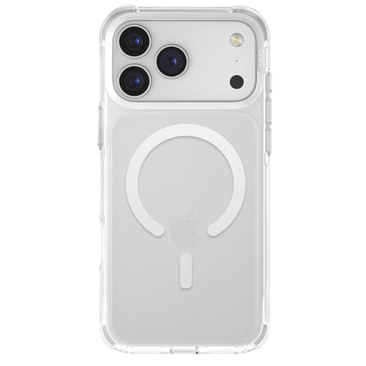 MagSafe hoesje voor Apple iPhone 17, UNIQ, LifePro Xtreme MagClick, Transparant