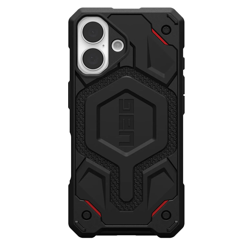 MagSafe hoes voor Apple iPhone 17, Urban Armor Gear, Monarch Pro Kevlar, Zwart