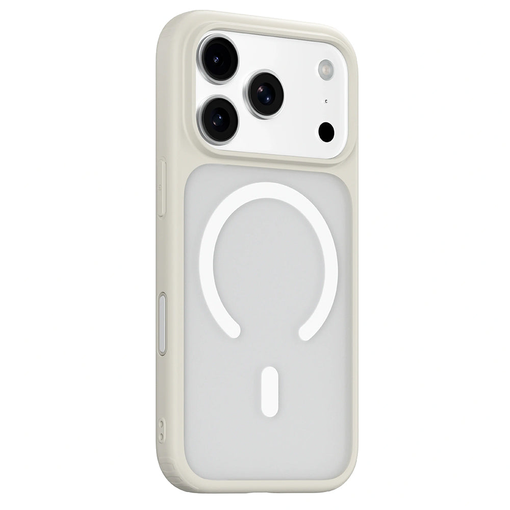 MagSafe-hoesje voor Apple iPhone 18 Pro / 17 Pro, Blueo, APE Anti-Drop, grijs