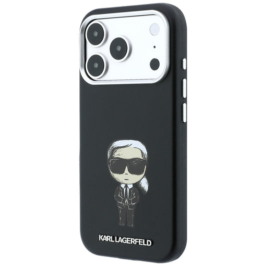 MagSafe-hoesje voor Apple iPhone 18 Pro / 17 Pro, Karl Lagerfeld, Ikonik Sketch, Zwart