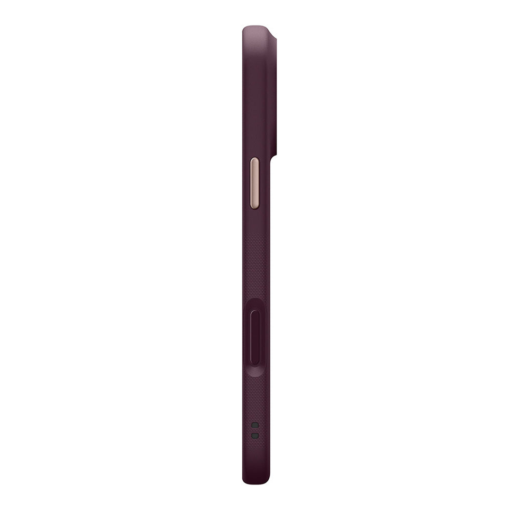 MagSafe-hoesje voor Apple iPhone 18 Pro / 17 Pro, Spigen, Caseology Nano Pop, Bordeauxrood ACS12179