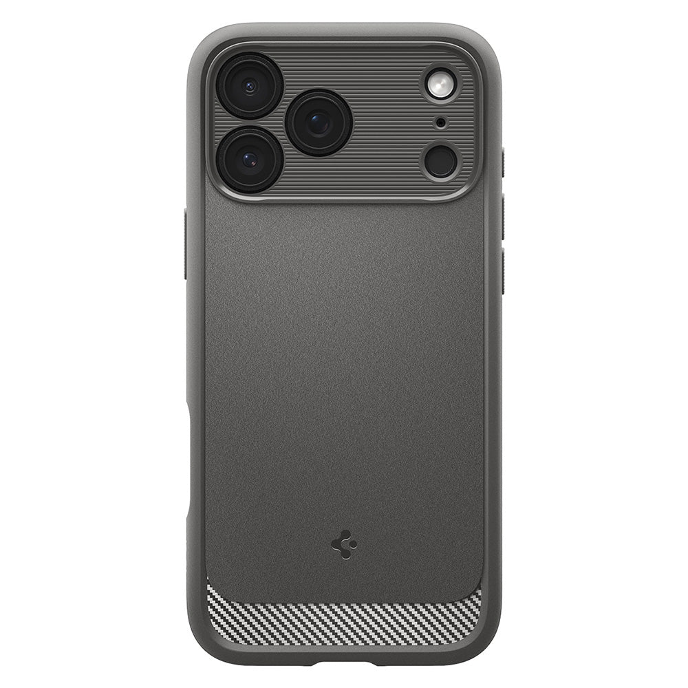MagSafe-hoesje voor Apple iPhone 18 Pro / 17 Pro, Spigen, Rugged Armor, Grijs ACS12148