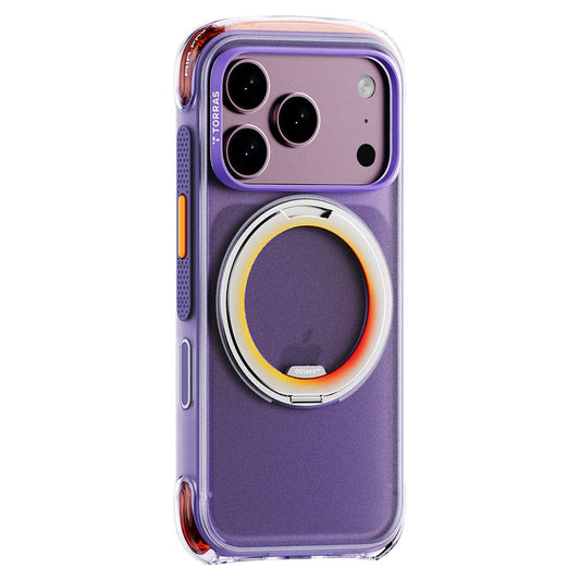 MagSafe-hoesje voor Apple iPhone 18 Pro / 17 Pro, Torras, O3 Air Core, Paars