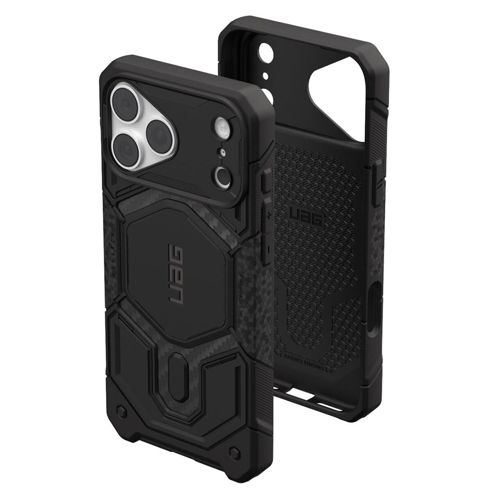 MagSafe-hoes voor Apple iPhone 18 Pro / 17 Pro, Urban Armor Gear, Monarch Pro Carbon, Zwart