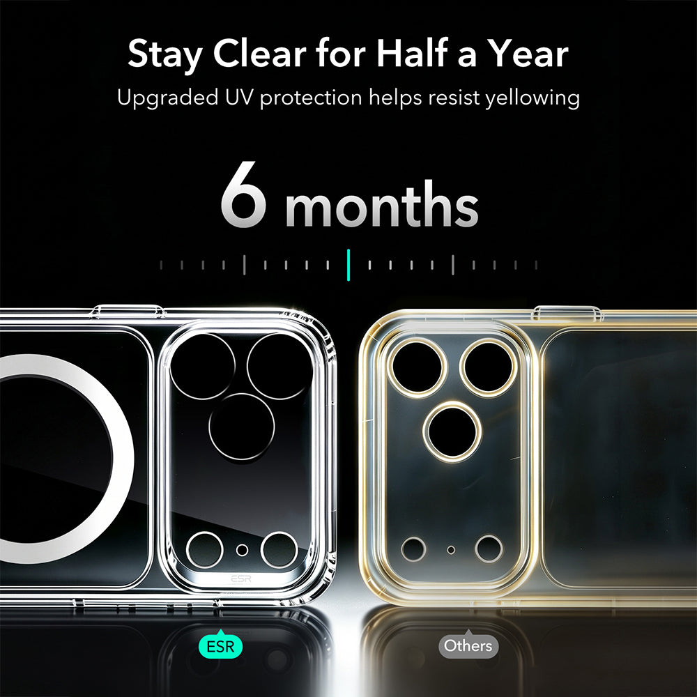 MagSafe Case for Apple iPhone 18 Pro Max / 17 Pro Max, ESR, Classic Hybrid, Transparent
