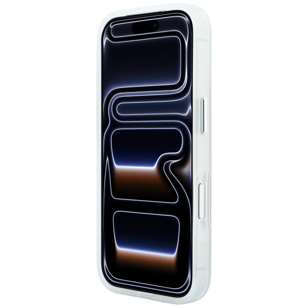 MagSafe-hoesje voor Apple iPhone 18 Pro Max / 17 Pro Max, Karl Lagerfeld, IML Ikonik Sketch Print, Beige
