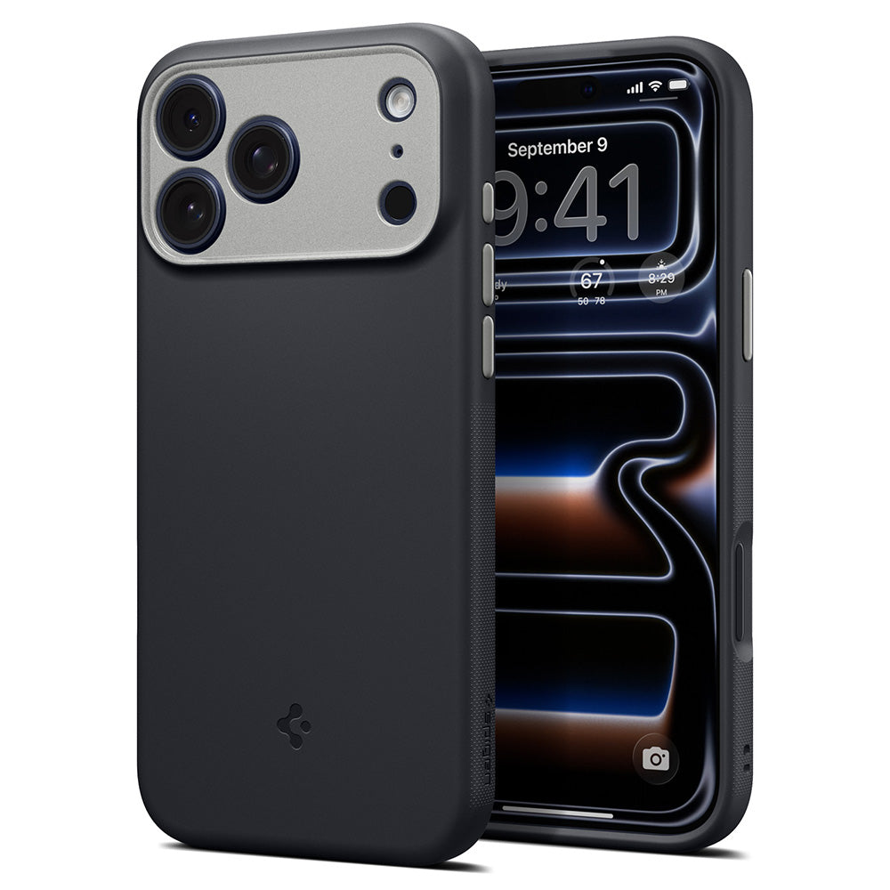 MagSafe-hoes voor Apple iPhone 18 Pro Max / 17 Pro Max, Spigen, Caseology Nano Pop, Zwart ACS12142