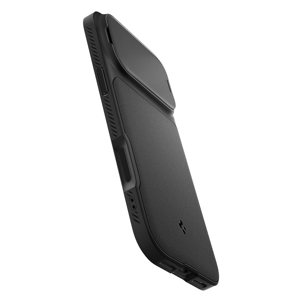 MagSafe-hoesje voor Apple iPhone 18 Pro Max / 17 Pro Max, Spigen, Optik Armor, Zwart ACS09900