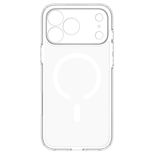 MagSafe-hoes voor Apple iPhone 18 Pro Max / 17 Pro Max, Spigen, Ultra Hybrid, Wit Satijn ACS12124