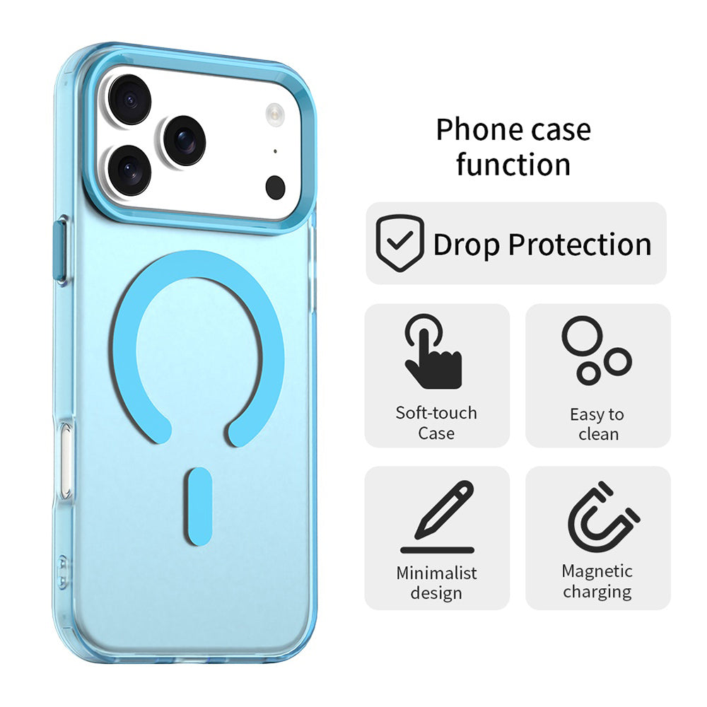MagSafe-hoes voor Apple iPhone 18 Pro Max / 17 Pro Max, Techsuit, CandyCase, Blauw