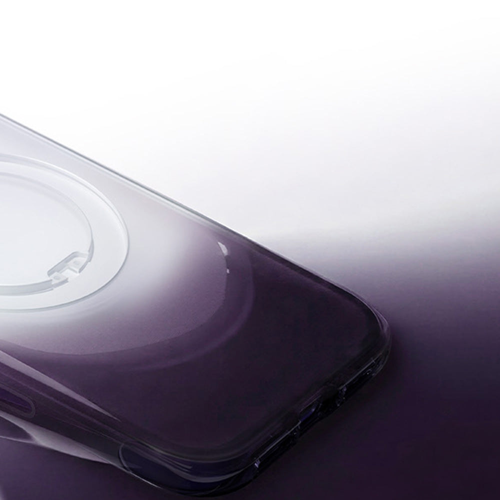 MagSafe-hoesje voor Apple iPhone 18 Pro Max / 17 Pro Max, Torras, Ostand O3 Air Gradient, Violet Oranje