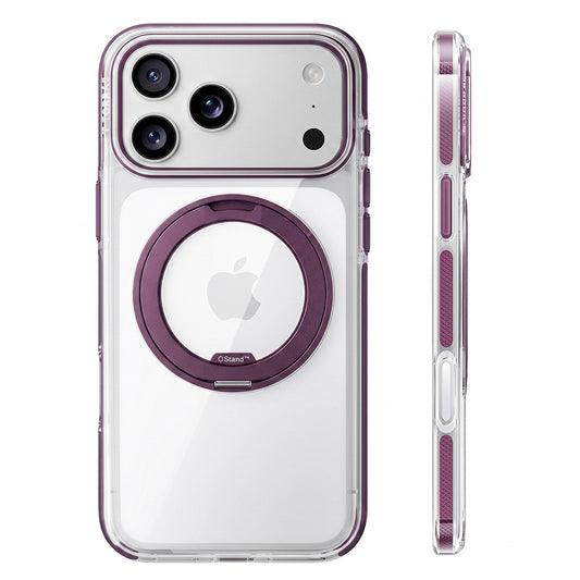 MagSafe Case for Apple iPhone 18 Pro Max / 17 Pro Max, Torras, Ostand O3 Light, Purple