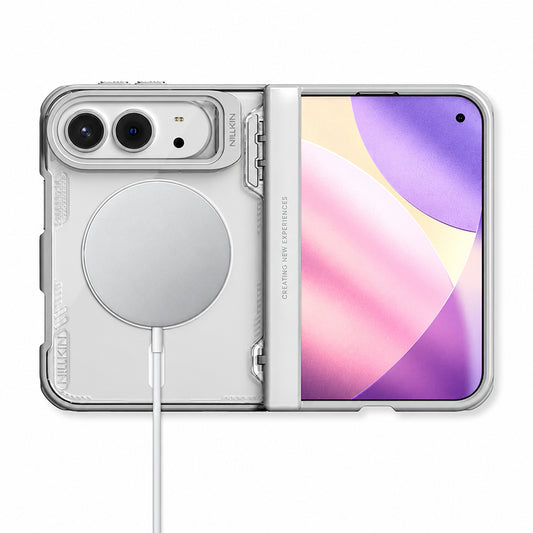 MagSafe-hoesje voor Apple iPhone Duo, Nillkin, Iceblade Prop, grijs