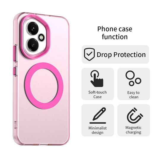 MagSafe-hoes voor Honor 400, Techsuit, CandyCase, Roze