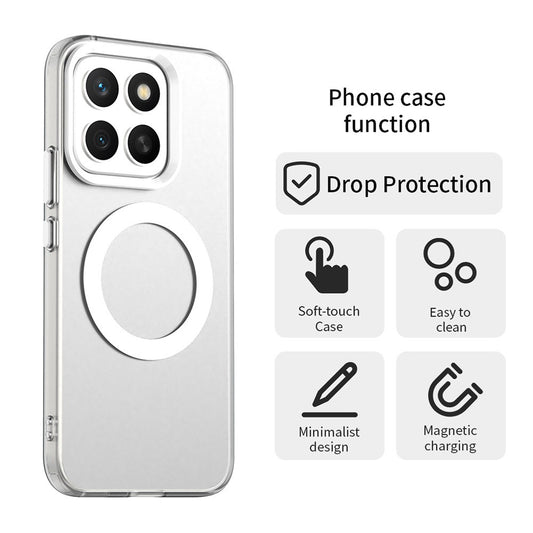 MagSafe-hoes voor Honor X8c, Techsuit, CandyCase, Wit