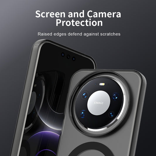 MagSafe hoes voor Huawei Mate 80 Pro, Techsuit, CandyCase, Zwart