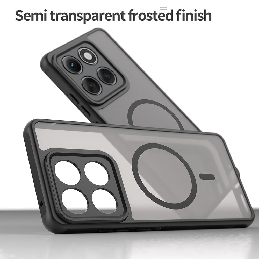MagSafe hoesje voor Motorola Edge 60 Pro, Techsuit, HaloFrost II, Groen