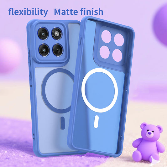 MagSafe hoesje voor Motorola Edge 70, Techsuit, HaloFrost II, Blauw