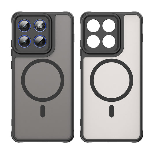 MagSafe hoesje voor Motorola Edge 70, Techsuit, HaloFrost II, Zwart