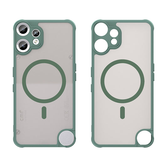 MagSafe-hoes voor Nothing CMF Phone 2 Pro, Techsuit, HaloFrost II, Groen