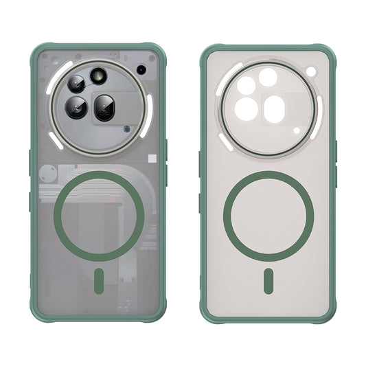 MagSafe-hoes voor Nothing Phone (3a) Pro, Techsuit, HaloFrost II, Groen