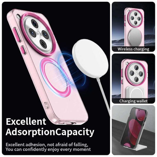 MagSafe-hoes voor Oppo Find X8 Pro, Techsuit, CandyCase, Roze