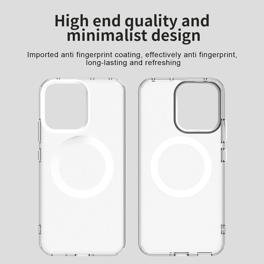 MagSafe hoes voor Oppo Reno14, Techsuit, CandyCase, Wit
