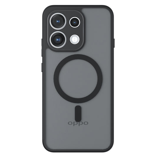 MagSafe-hoes voor Oppo Reno16 F / Reno16 FS, Techsuit, PureFrost, Zwart Satijn