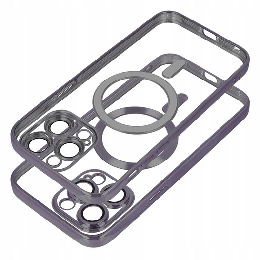 MagSafe-hoesje voor Samsung Galaxy S25 FE, OEM, Electro Mag, Blauw