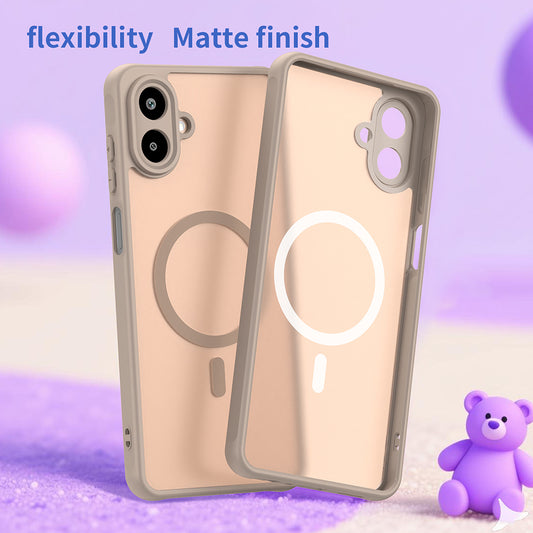 MagSafe hoesje voor Samsung Galaxy A07 4G A075, Techsuit, HaloFrost II, Goud