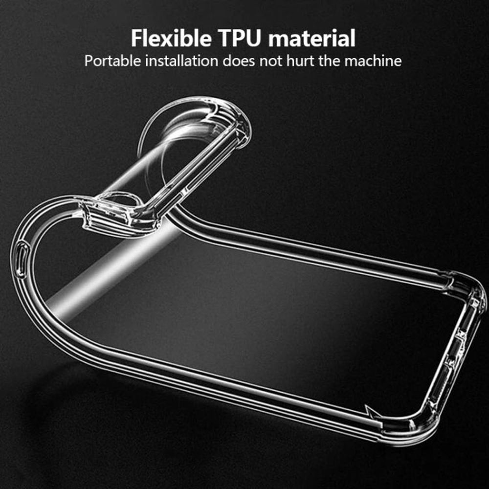 MagSafe hoesje voor Samsung Galaxy A07 4G A075, Techsuit, Schokbestendig, Transparant