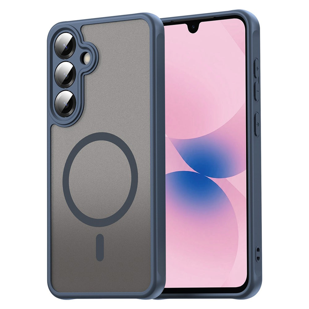 MagSafe-hoesje voor Samsung Galaxy A27 5G, Techsuit, HaloFrost II, Marineblauw