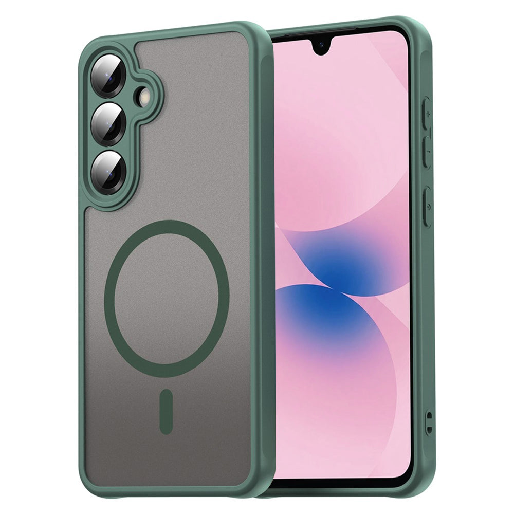 MagSafe-hoesje voor Samsung Galaxy A27 5G, Techsuit, HaloFrost II, Groen